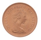 Falkland Islands 1 2 Penny  1974-1983  Km  1  Xf-extremely Fine