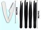 Stainless Steel Tweezers Set For Eyebrows   Facial Hair