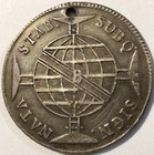 1816 Brazil 960 Reis Km-313 Hole Verified-silver
