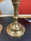 Pair Of Antique French Bronze Candlesticks Louis Xiv   Regence Revival     19th C