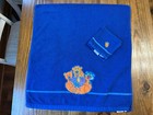 Playhouse Disney Store Bear In The Big Blue House Towel Set Bath Washcloth Vtg