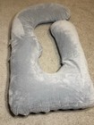 Momcozy U-shaped Pregnancy Body Pillow Gray Polyester Full Support Comfort