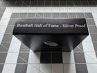2014 National Baseball Hall Of Fame Proof Silver Dollar W coa In Original Box