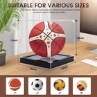 Basketball Display Case With Led 10  l  10  w  11  h  