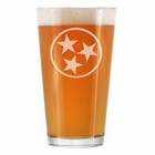 Tennessee Flag Pint Glass For Beer - State Themed Drinking Decor And Set Of 1