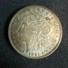    1921 Morgan Silver Dollar  1 Us Mint Coin 90  Silver Last Year Issue