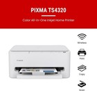 Canon Pixma Ts4320     Wireless Color Inkjet Printer With Print  Copy  Scan New