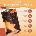 3 Pack Organic Ryse Mushroom Coffee     30 Servings Per Pack     Free Shipping