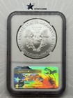 2017 Silver Eagle Ngc Ms70 First Day Of Issue
