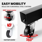 6400 Lbs Engine Hoist 3 Ton Heavy Duty Alloy Steel Folding Cherry Picker