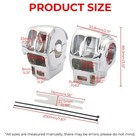 Handlebar Hand Control Switch Housing Cover Kit For Harley Touring 96--13 Chrome