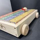 Uncle Goose Classic Abc Blocks With Wagon - Made In The Usa