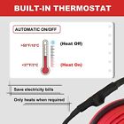 Pipe Heat Tape For Water Pipe Freeze Protection  Constant Wattage  120v  7w ft