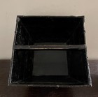 Vtg Chinese Rice Harvest Bucket Basket 14x14 5x10    Tall