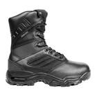 Ridge Men 8  Waterproof Leather Non-slip Tactical Military Work Black Shoe Boot