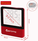 Fish Tank Thermometer  Touch Screen Digital Aquarium Thermometer With Lcd Displa