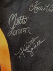 New Gk Elite Leotard With 4 Gymnast Signatures Gymnastics Signed Leo Size  Am