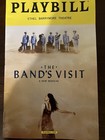 2017 The Band   s Visit Musical Broadway Playbill Obc Tony Shalhoub   Rare Ticket