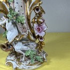 Antique 19th C  French Old Paris Porcelain Spill Vase Jacob Petit Style 16 Inch