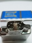Rare Vintage Blue University Of Michigan U Of M Zippo Lighter With Box - Unfired