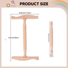 Wood Niddy Noddy Ergonomic Yarn Swift For Home Crafting Accessories