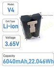    2 Pack Genuine Oem Authentic V4 Battery For Ring-doorbell Camera 2 3 4 3plus