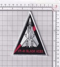 Vf-41  Black Aces F-14 Patch - Hook And Loop  4 5 