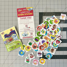 Entire 101 Retro Scratch   Sniff Sticker Collection one Each With Card   Booklet