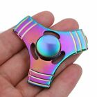 Rainbow Fidget Hand Spinner Stainless Steel Bearing Adhd Focus Anxiety Relief To