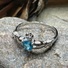 Claddagh Ring Irish Ireland Gift Petite Ladies Girls Promise Ring 925