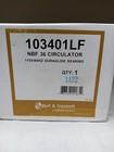 Bell   Gossett 103401lf Nbf-36 Bronze Wet Circulator Pump 115v
