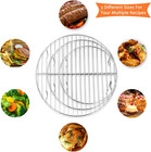 Round Cooking Racks - Size 7        9      10      - Stainless Steel Round Steaming B   