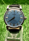 Vintage Oris    17 Jewels   Skyblue Dial    Mint Condition     Swiss Made