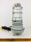 Vintage Industrial Miners Automotive Metal Glass 125v Corded Electrical Lantern