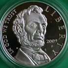 2009 P Abraham Lincoln Proof Commemorative 90  Silver Dollar Coin Box And Coa