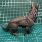 1 6 Scale Bronzed Resin German Shepherd