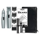 Wahl Men s Beard Trimmer 2pc Set Cordless Silver Mustache Trimmer 5606-700