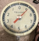 Vintage Toledo 30lb Hanging Porcelain Scale Mercantile Collectible 1950s
