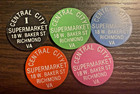 Good For Food Stamp Supermarket Tokens Set Of 5 Different Richmond Virginia B171
