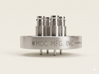 Mdc Precision 4-pin Mhv High Voltage Coaxial Feedthrough 5kv 2 75 Cf  b 
