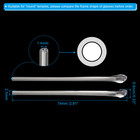 Glasses End Tips Eyeglass Anti Slip Ear Sock Pieces Tube Sleeve Clear 5 Pairs