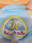 Fisher Price Baby s First Bear Rattle Baby 10  Plush Soft Toy Stuffed Animal