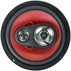 4x Audiobank 6 5  800 Watts Max Power 4-way Red Car Audio Stereo Coaxial Speaker