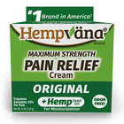 Hempvana Maximum Strength Pain Relief Cream Original   Hemp Seed Oil 4 Oz