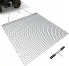 Efficient Leveling Drag Mat With Heavy-duty Steel Mesh For Driveways   Fields