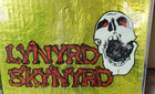 Vintage Rare Foil Lynyrd Skynyrd Rock Framed Carnival Prize - 1980 s