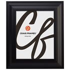 Contemporary Upscale  2  Black Picture Frames  Common Sizes  4x5-24x36  4-pack