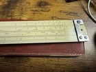 Vintage Pickell All Metal Slide Rule Model N902-t Simplex Trig With Case