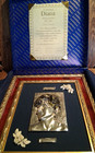 Princess Diana 925 Hallmarkedsilver Wall Plaque Limited Edition 17 x 15   103134