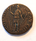 1788 Massachusetts No Period Stamped With R Us One Cent Restrike Coin